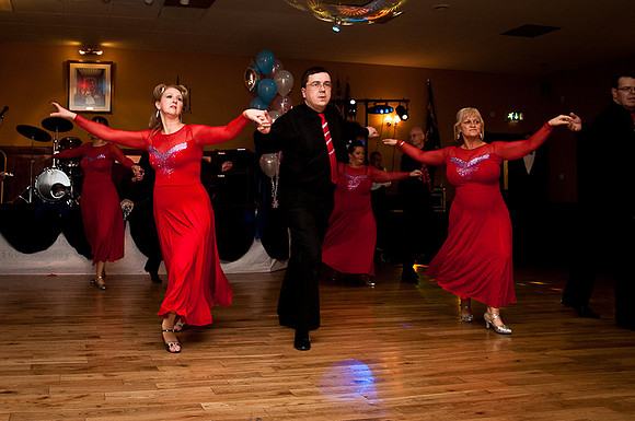 Ballroom Blitz dancers first showcase